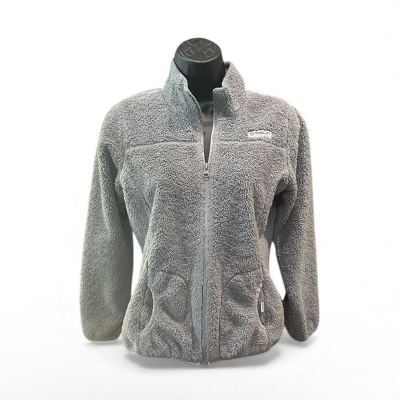 Magellan Outdoors Jackets & Blazers - Magellan Outdoors Junior Girls Soft Fuzzy Gray Jacket